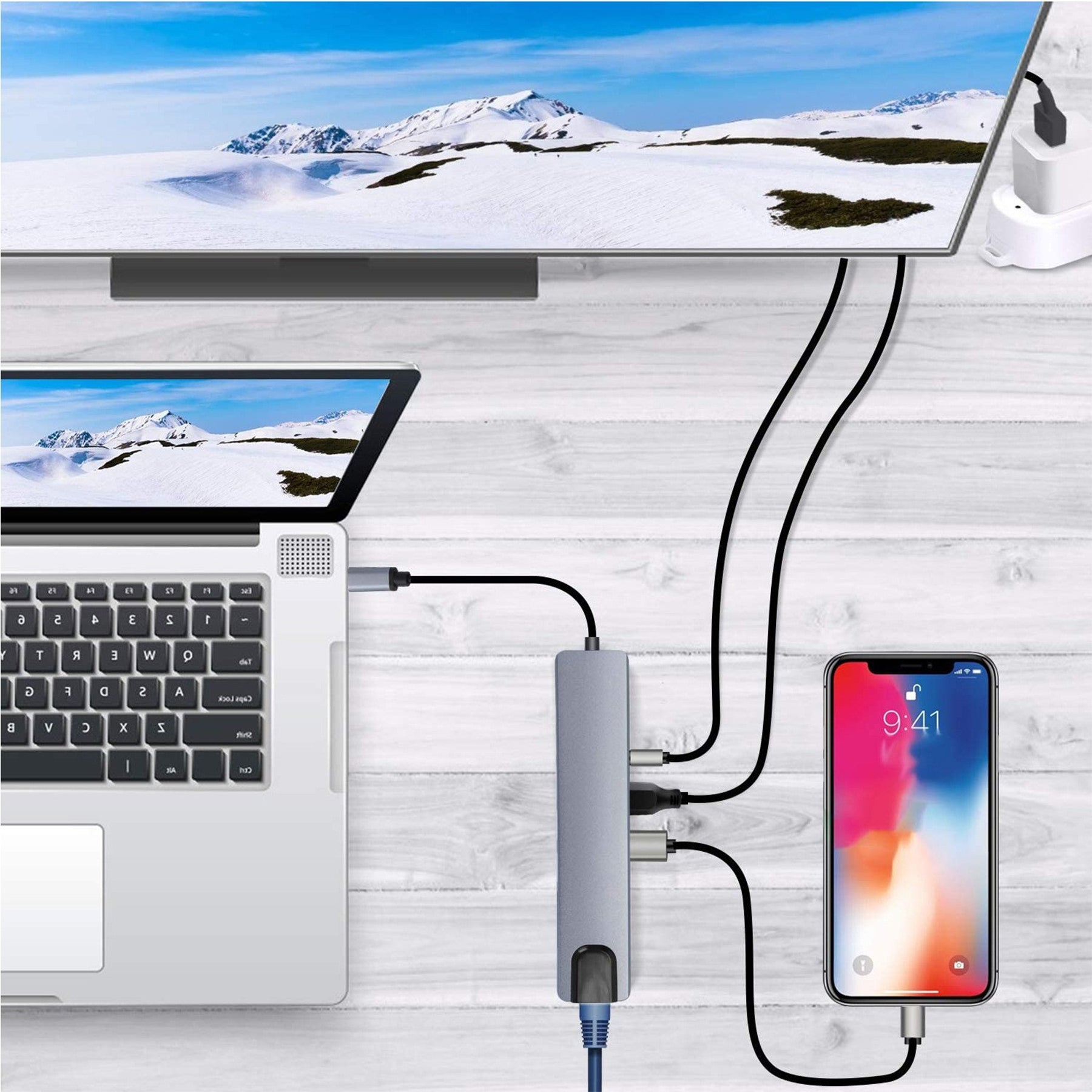 8 In 1 Charging Hub