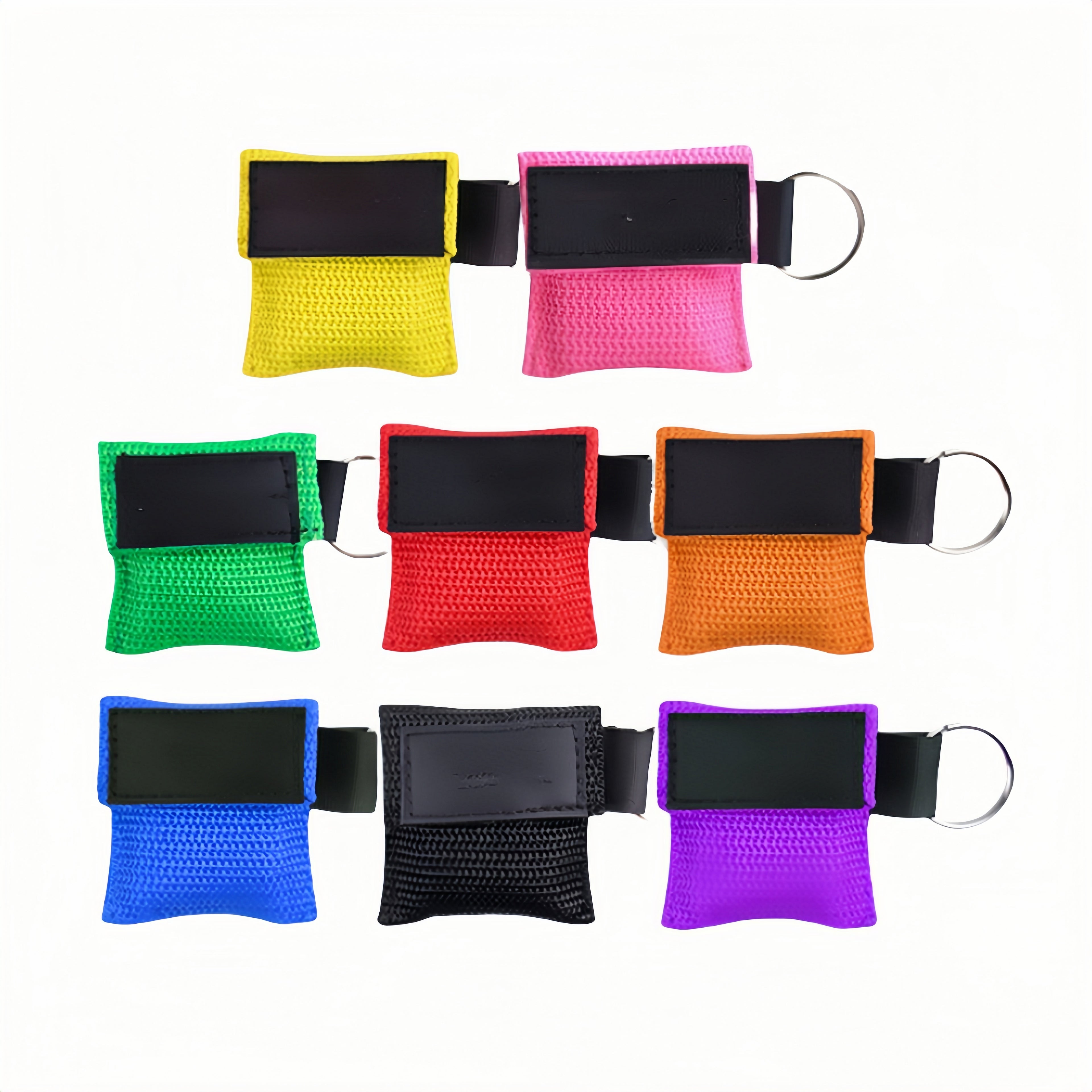 Outdoor Portable Cpr First Aid Face Shield With One-Way Valve
