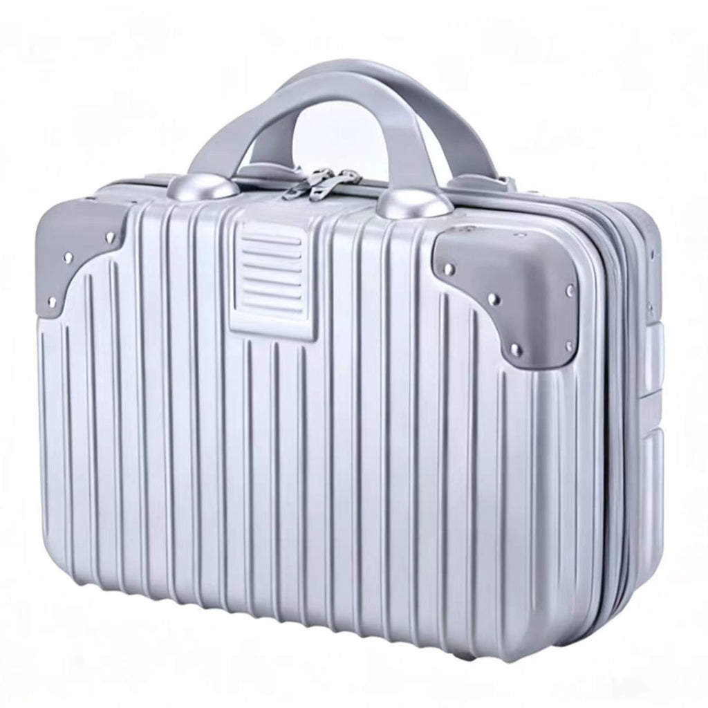 14" Plastic Mini Luggage Makeup Case Handheld Mini Suitcase