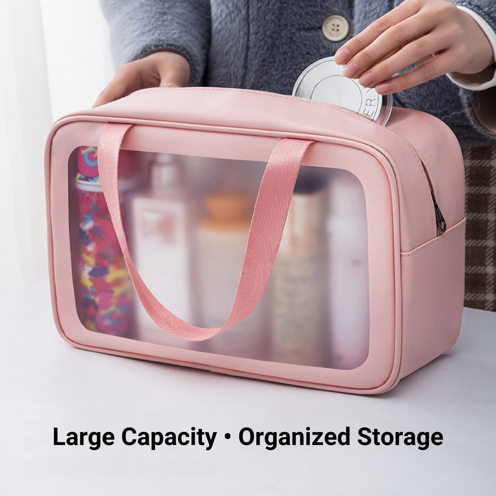 PU Frosted Cosmetic Bag