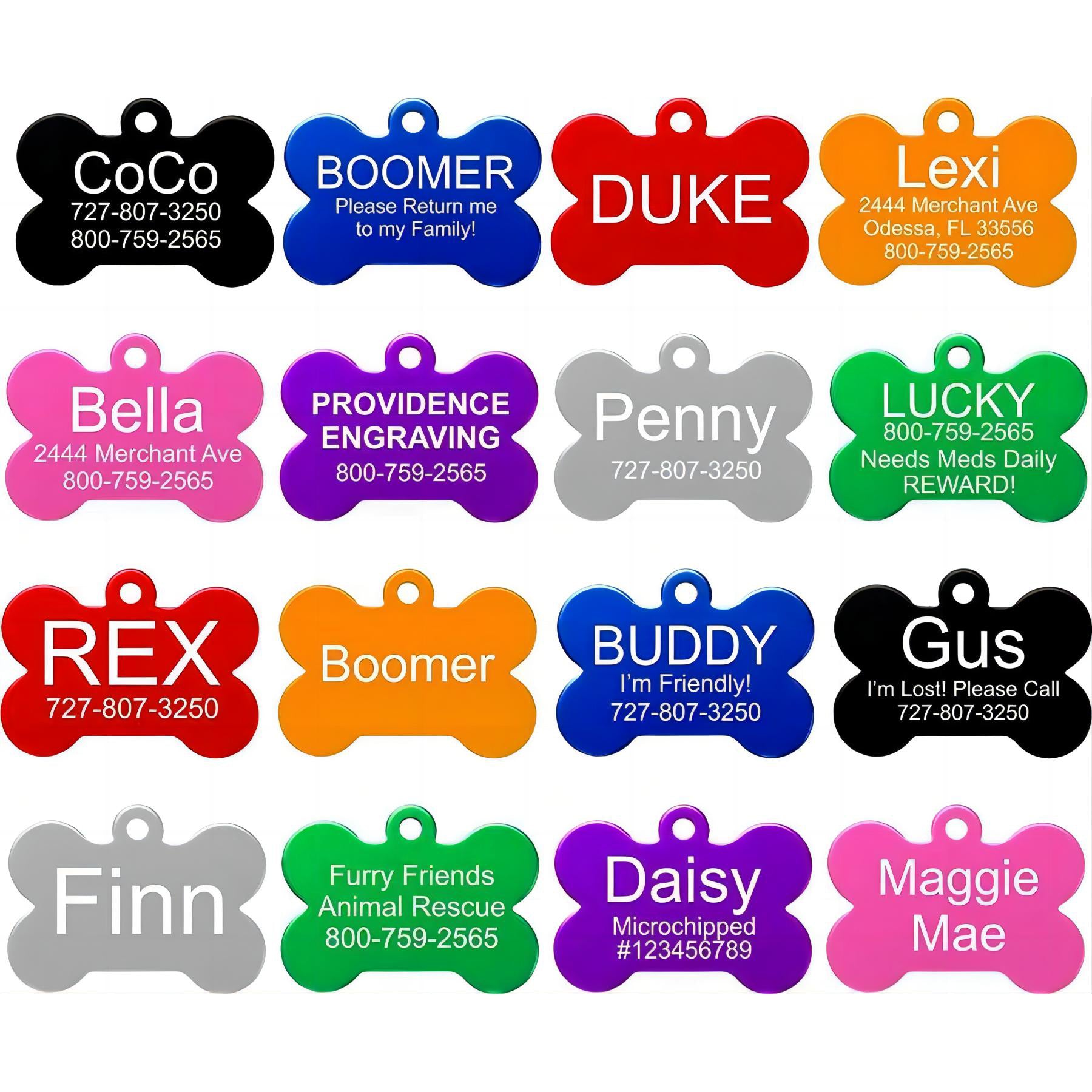 Custom Pet ID Tags