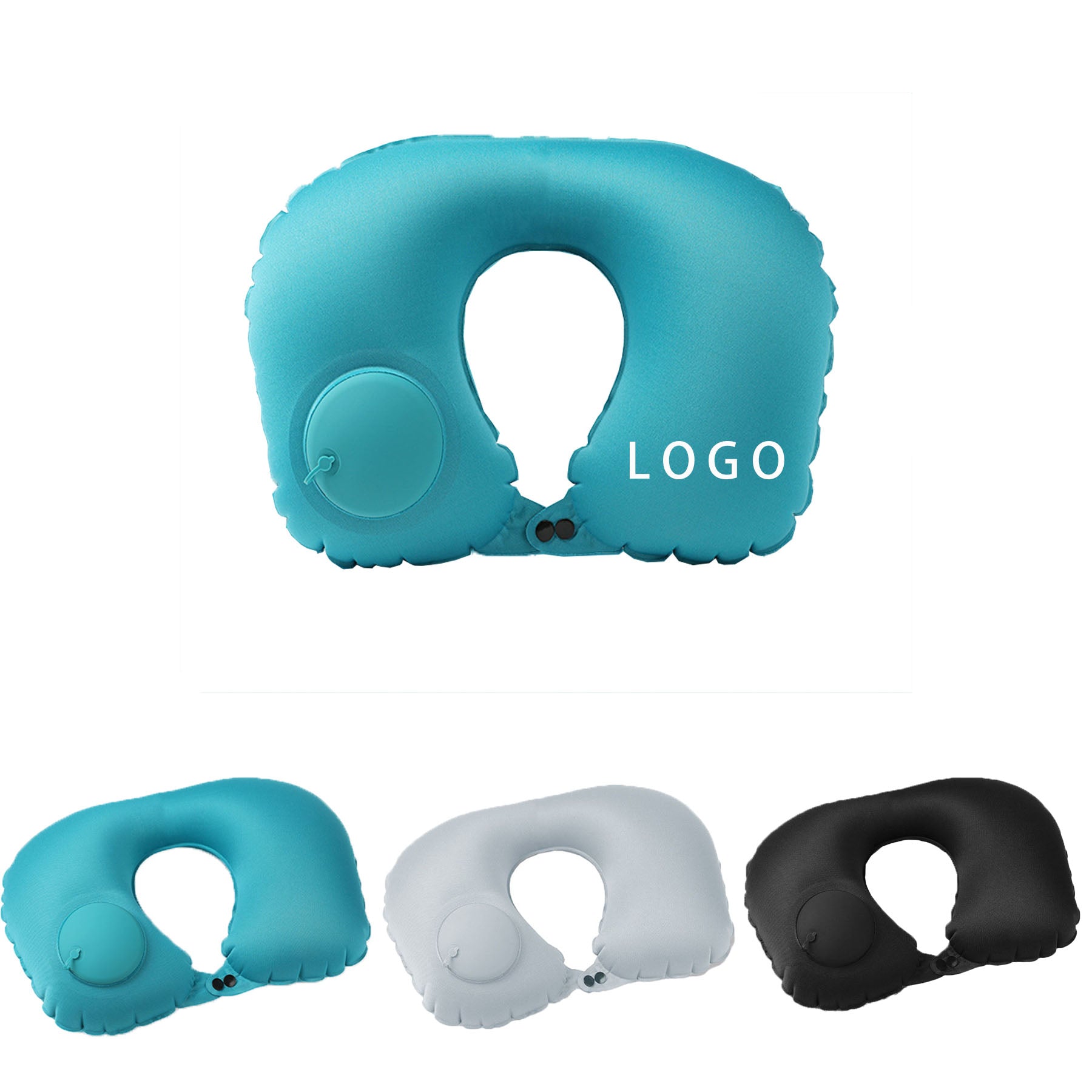Inflatable U-Shaped Pillow