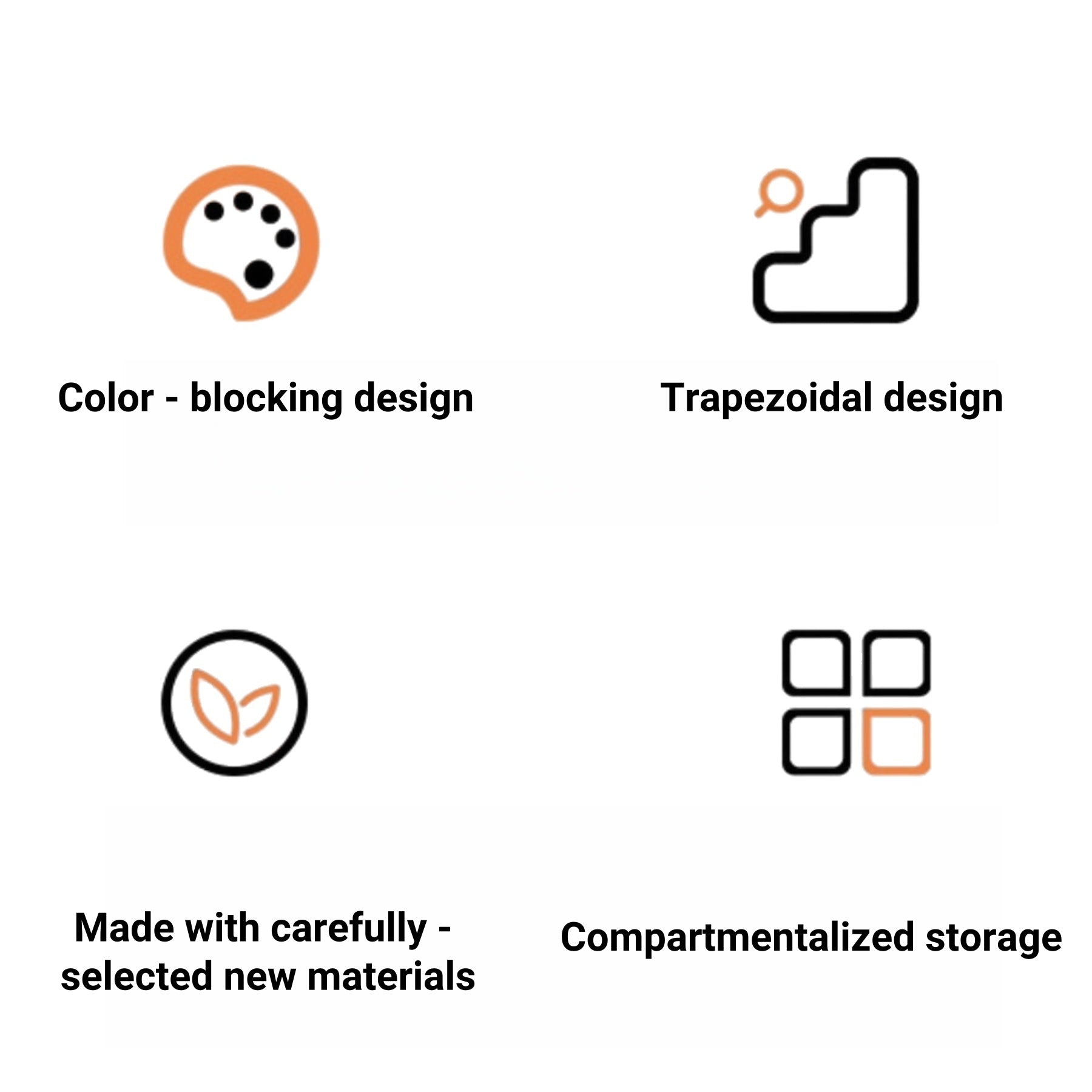 Plastic Desktop Sorting Storage Boxes
