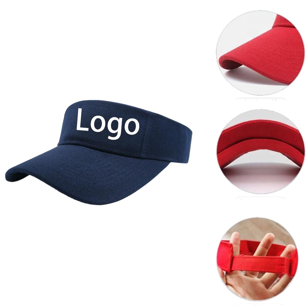 Customized Adjustable Cotton Visor For Both Men And Women