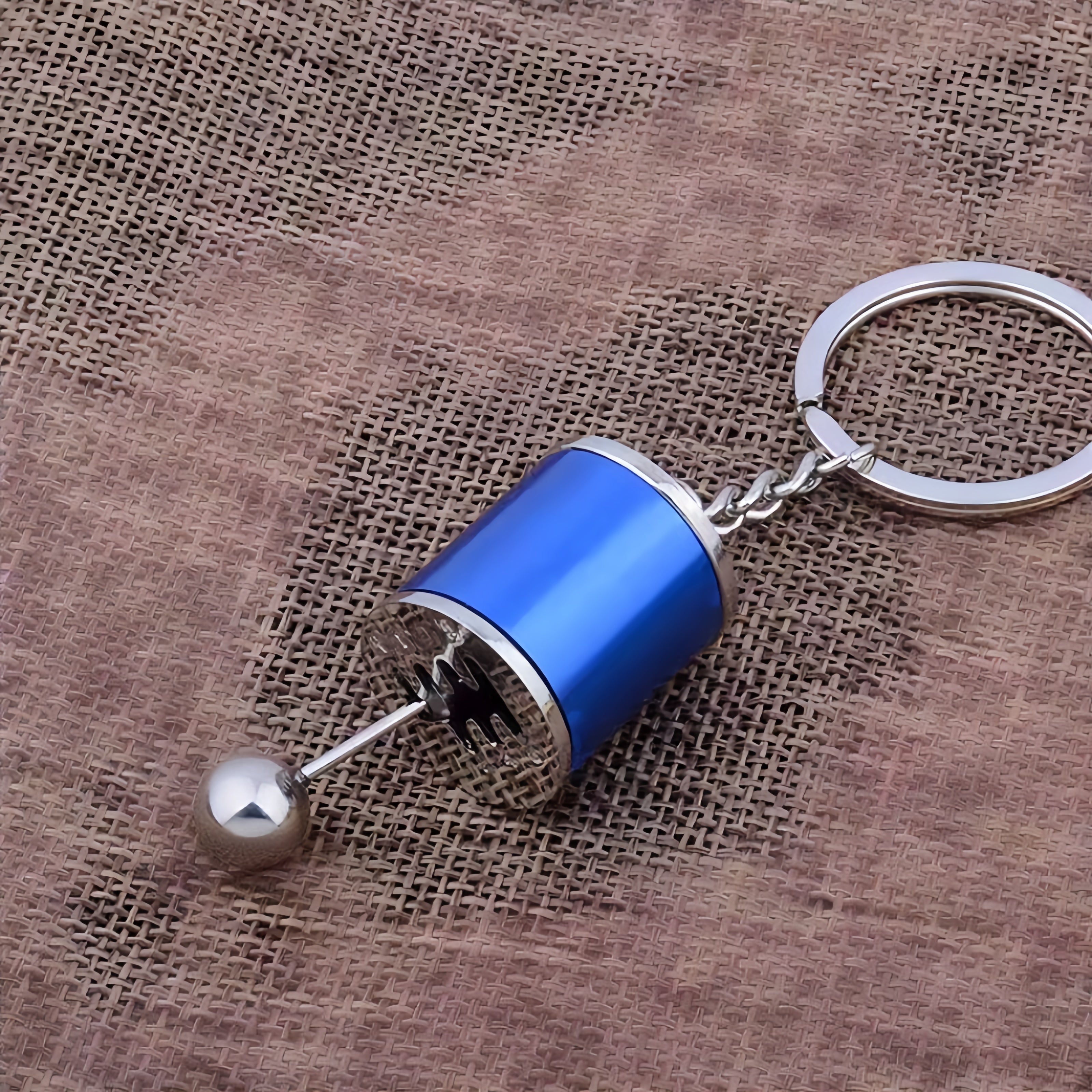 Car Gearshift Keychain