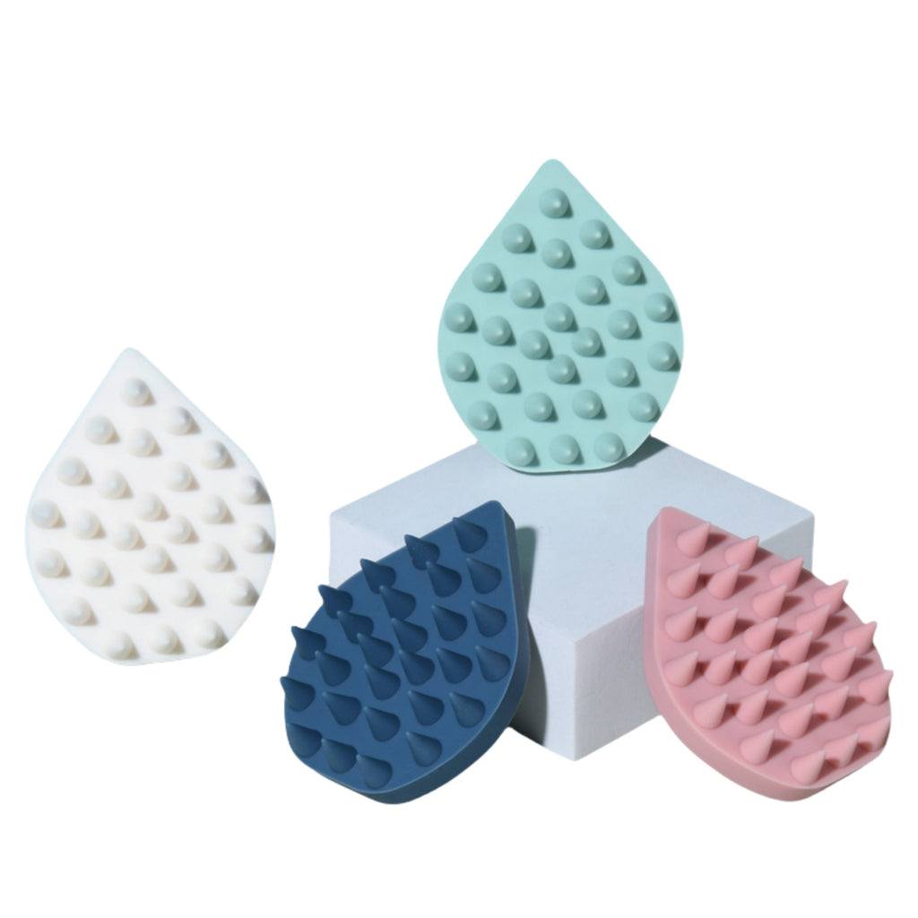 Massaging Silicone Scalp Shampoo Brush