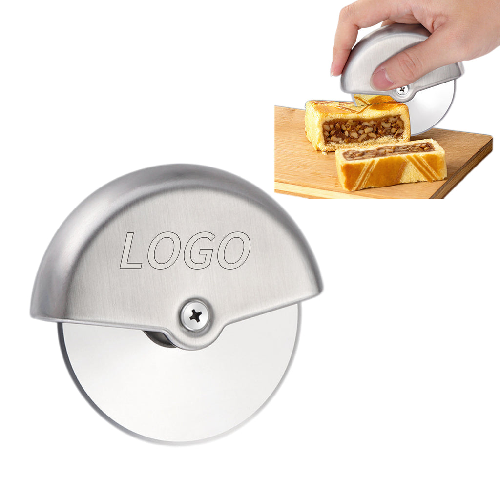 Stainless Steel Single-Wheel Pizza Cutter