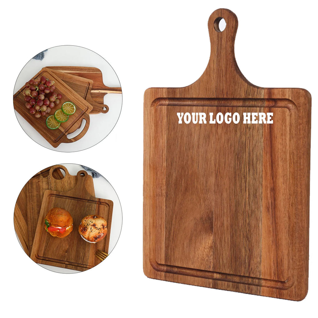 Acacia Wood Handle Chopping Board