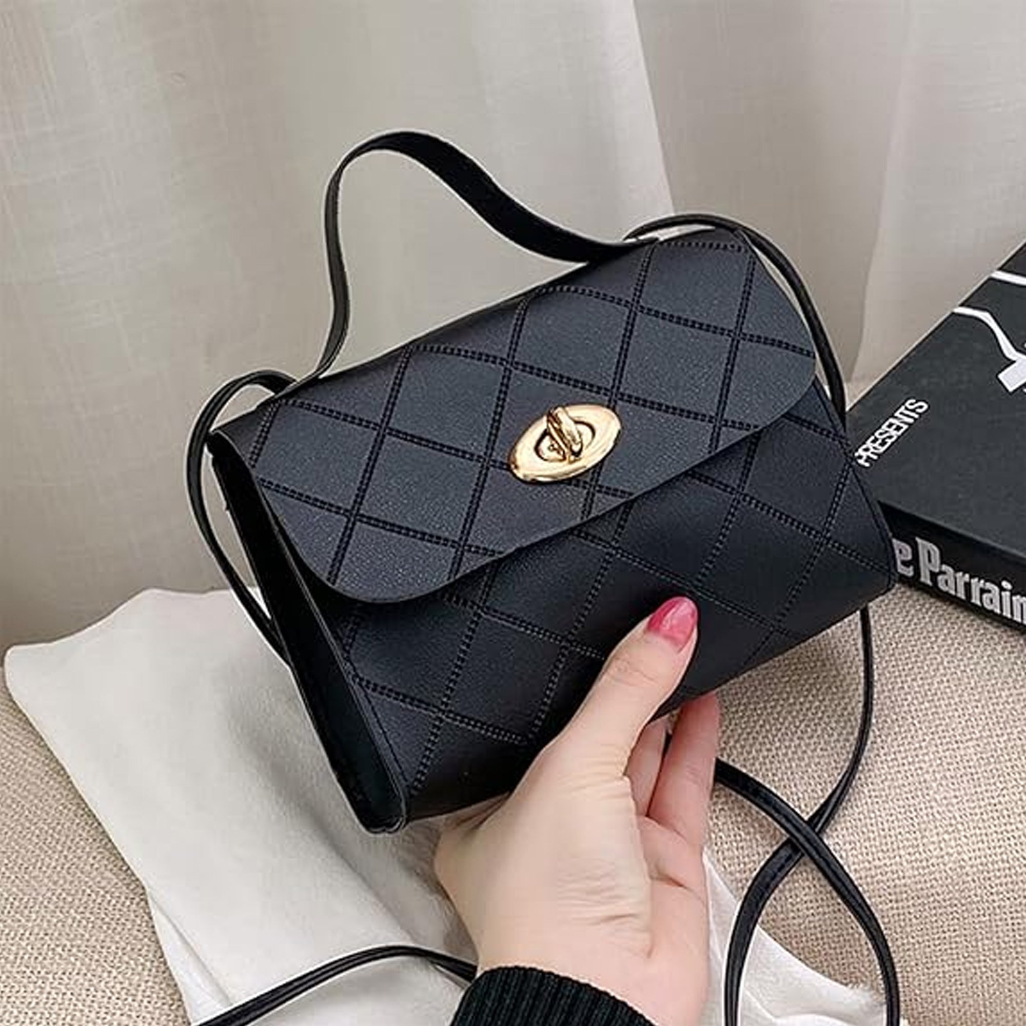 Small Trendy Purse Satchel Bag