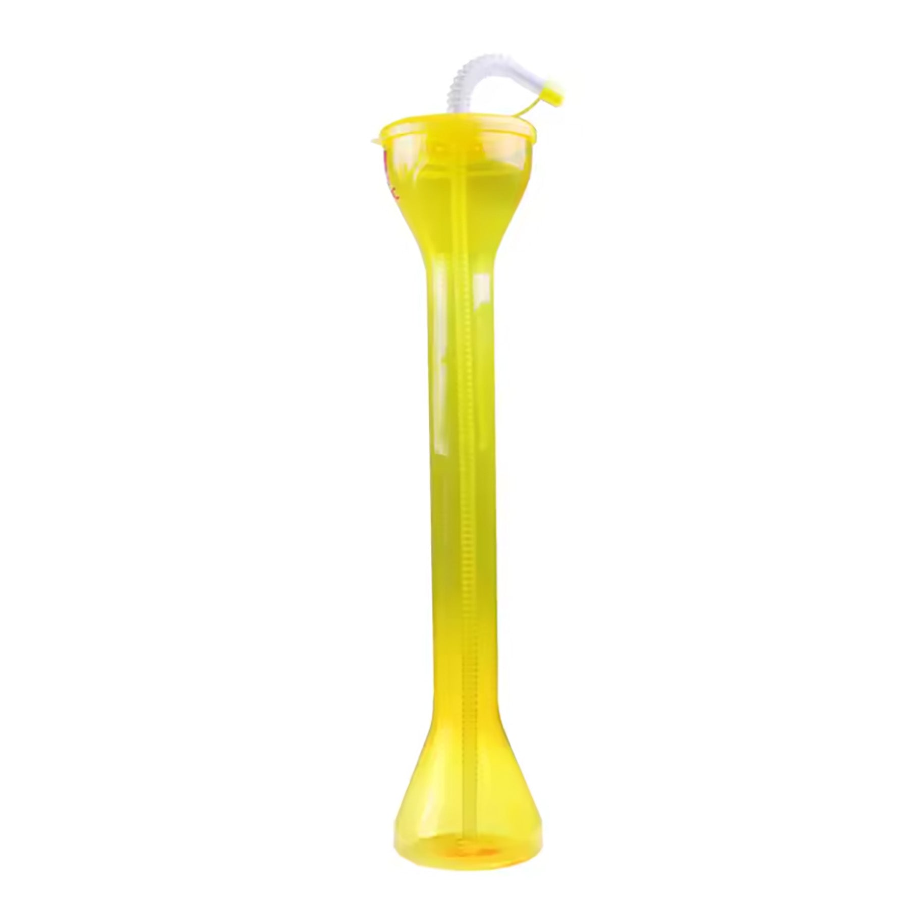 17Oz Slush Cup Plastic Water Bottle With Straw