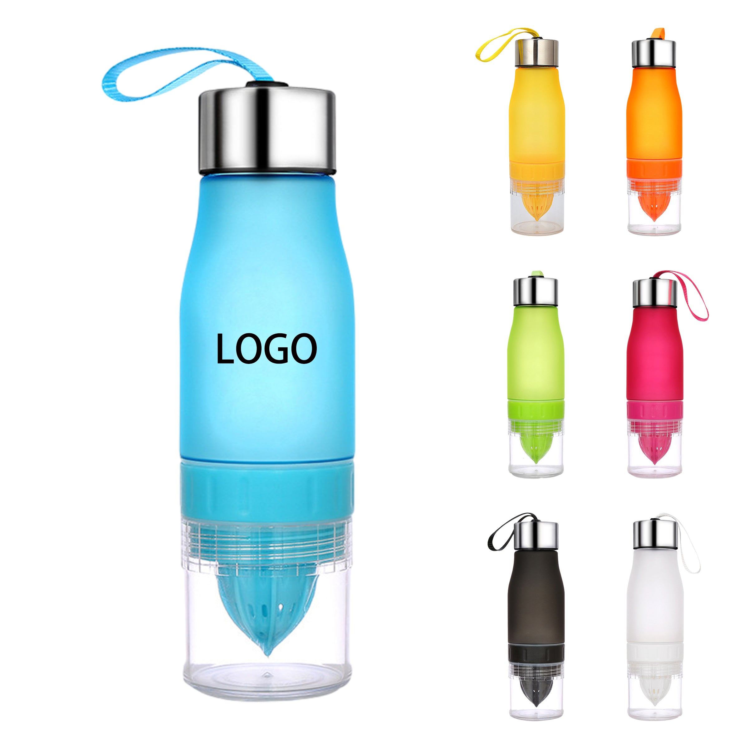 Plastic Lemonade Water Bottle