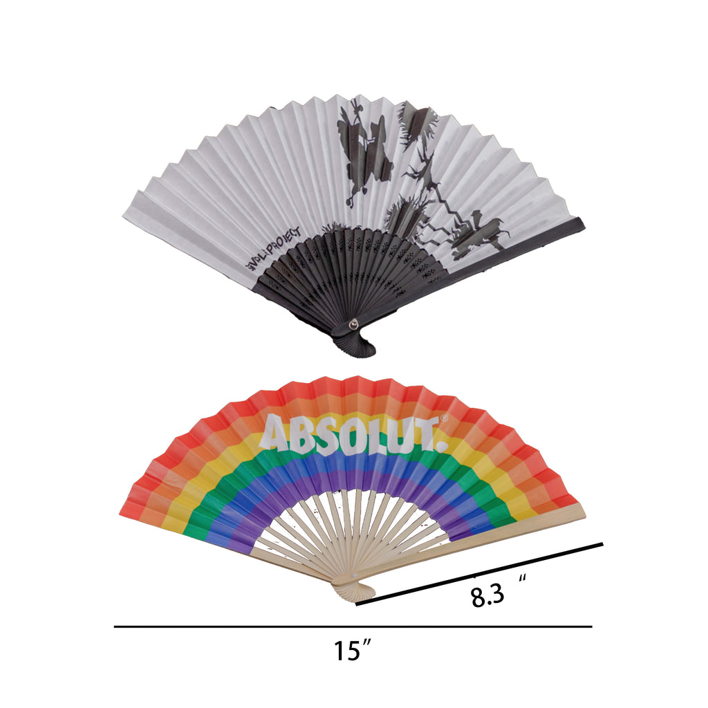 Bamboo Folding Paper Fan