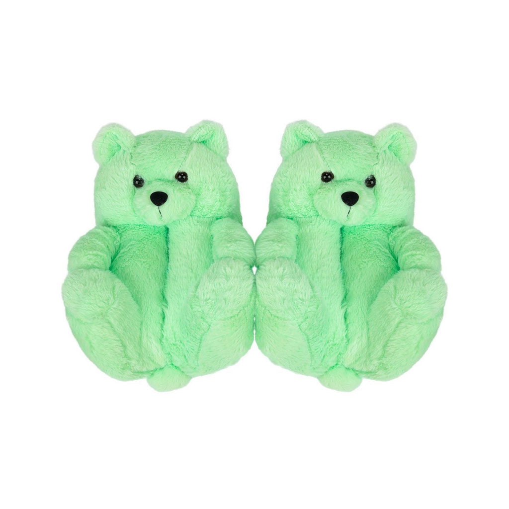 Teddy Bear Flooring Home Plush Slippers