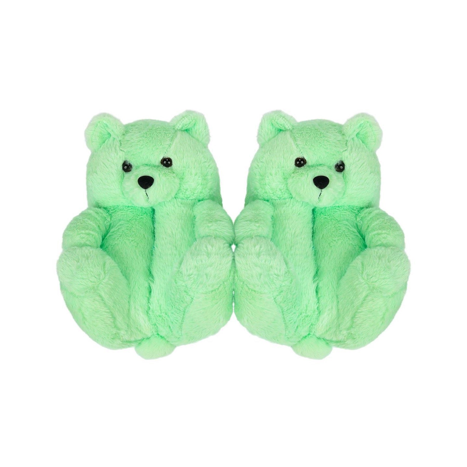Teddy Bear Flooring Home Plush Slippers