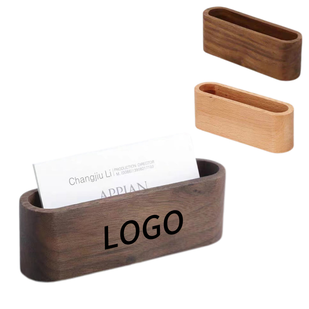 Wooden Business Card Holder