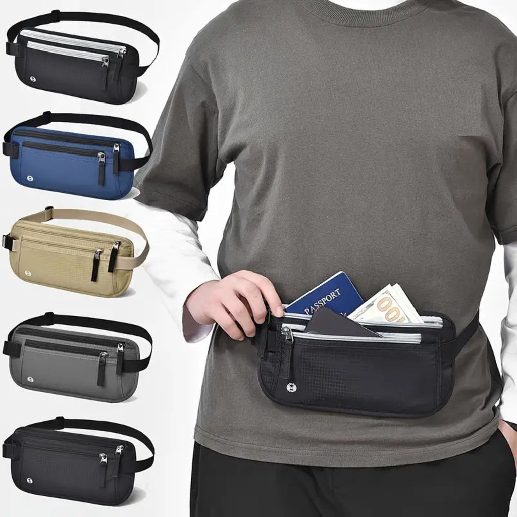 Travel - Friendly Foldable Document Waist Pouch