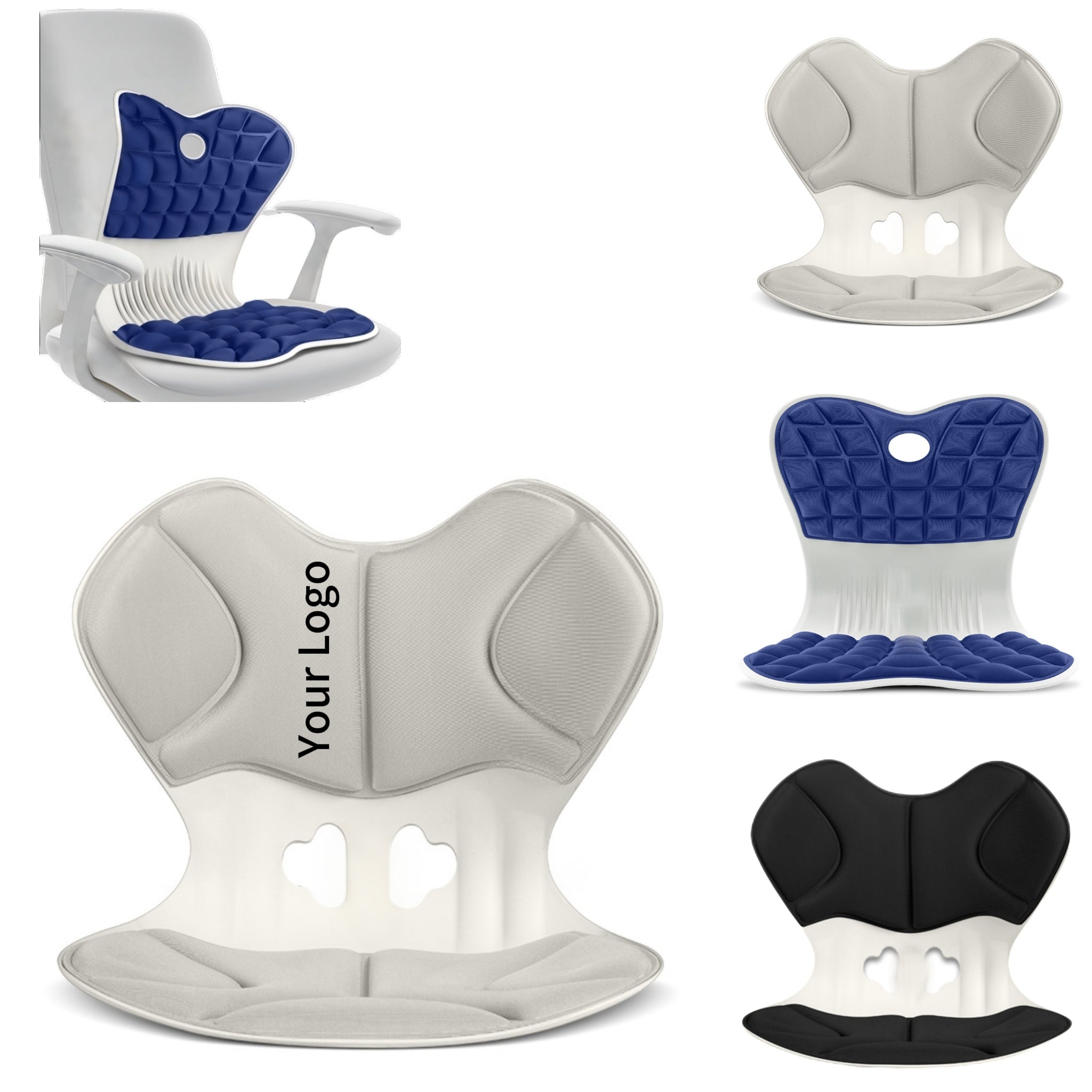 Ergonomic Lumbar-Support Office Chair