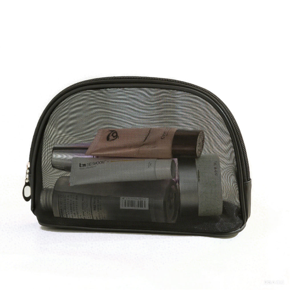 Mesh Zipper Makeup Bag