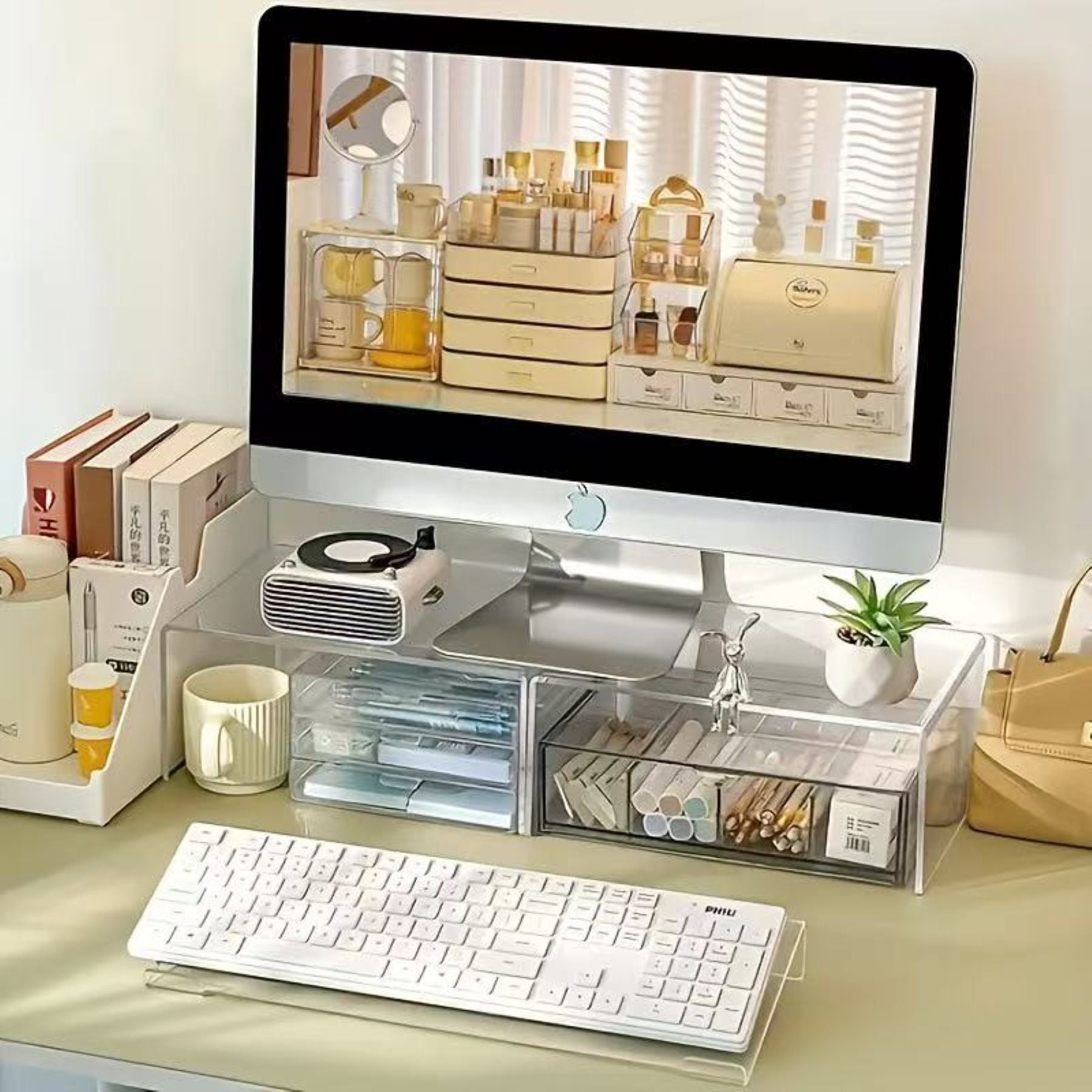 Acrylic Keyboard Stand