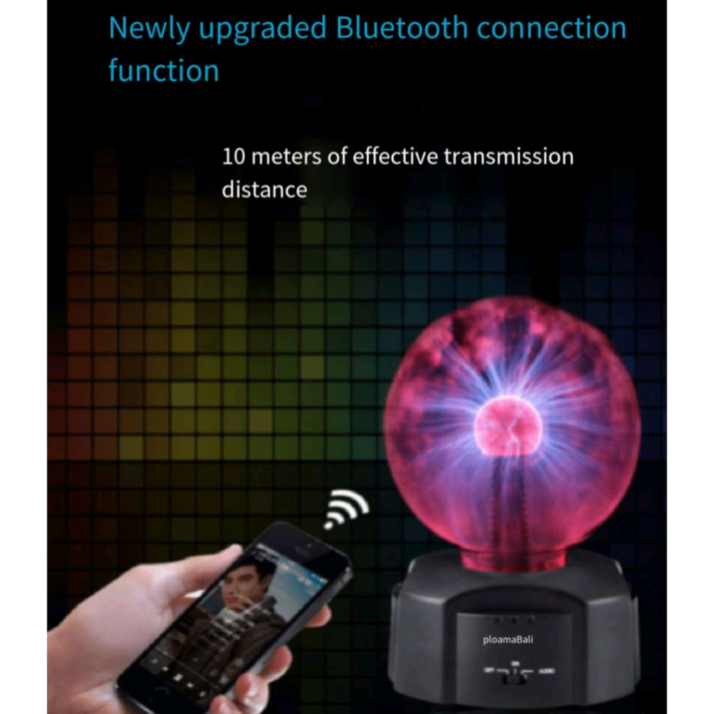 Plasma Ball Lamp Bluetooth Touch Room Decor