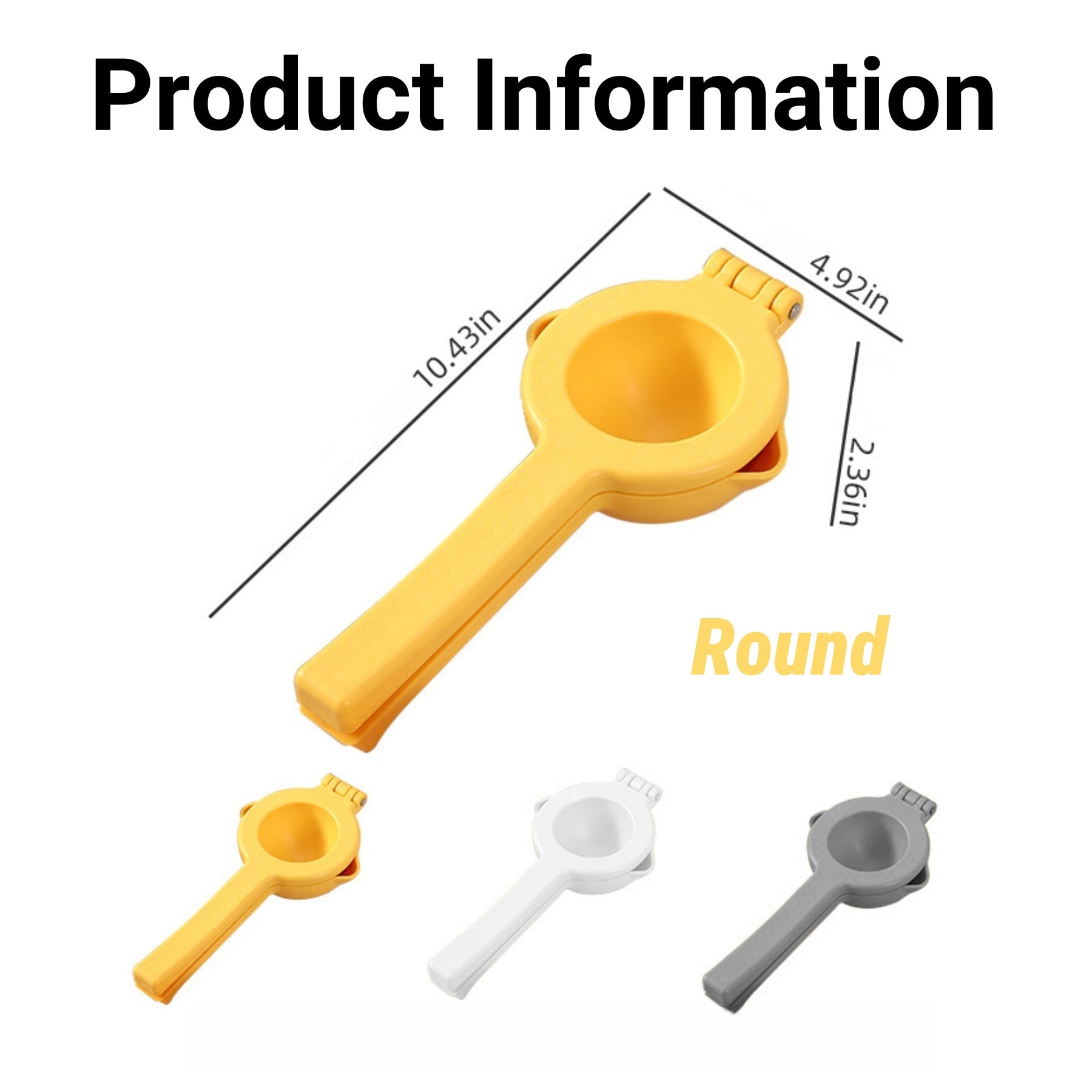 Hand - Pressed Plastic Juicer