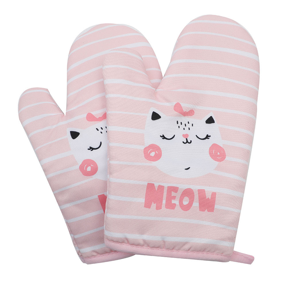 Nordic Scandi Oven Mitts Heat Resistant Thickened Baking