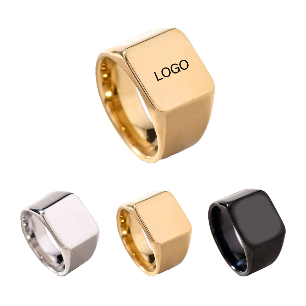 Square Stainless Steel Ring