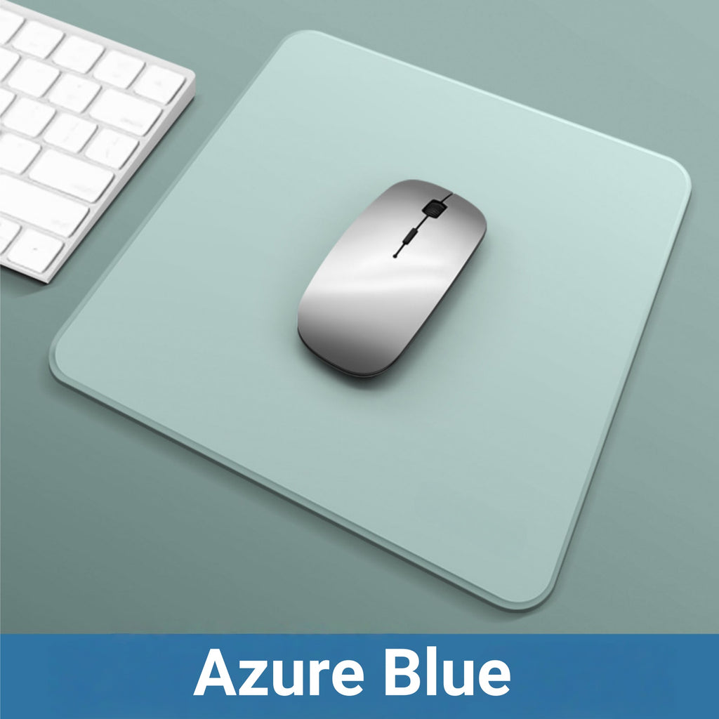 Liquid-textured Faux Leather Mouse Pad