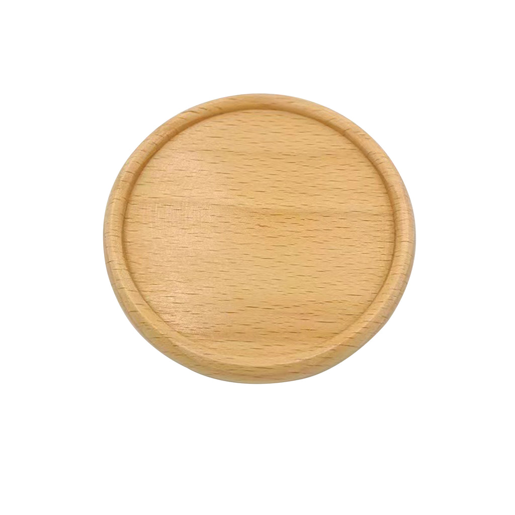 Groove Style Beech Wood Coaster