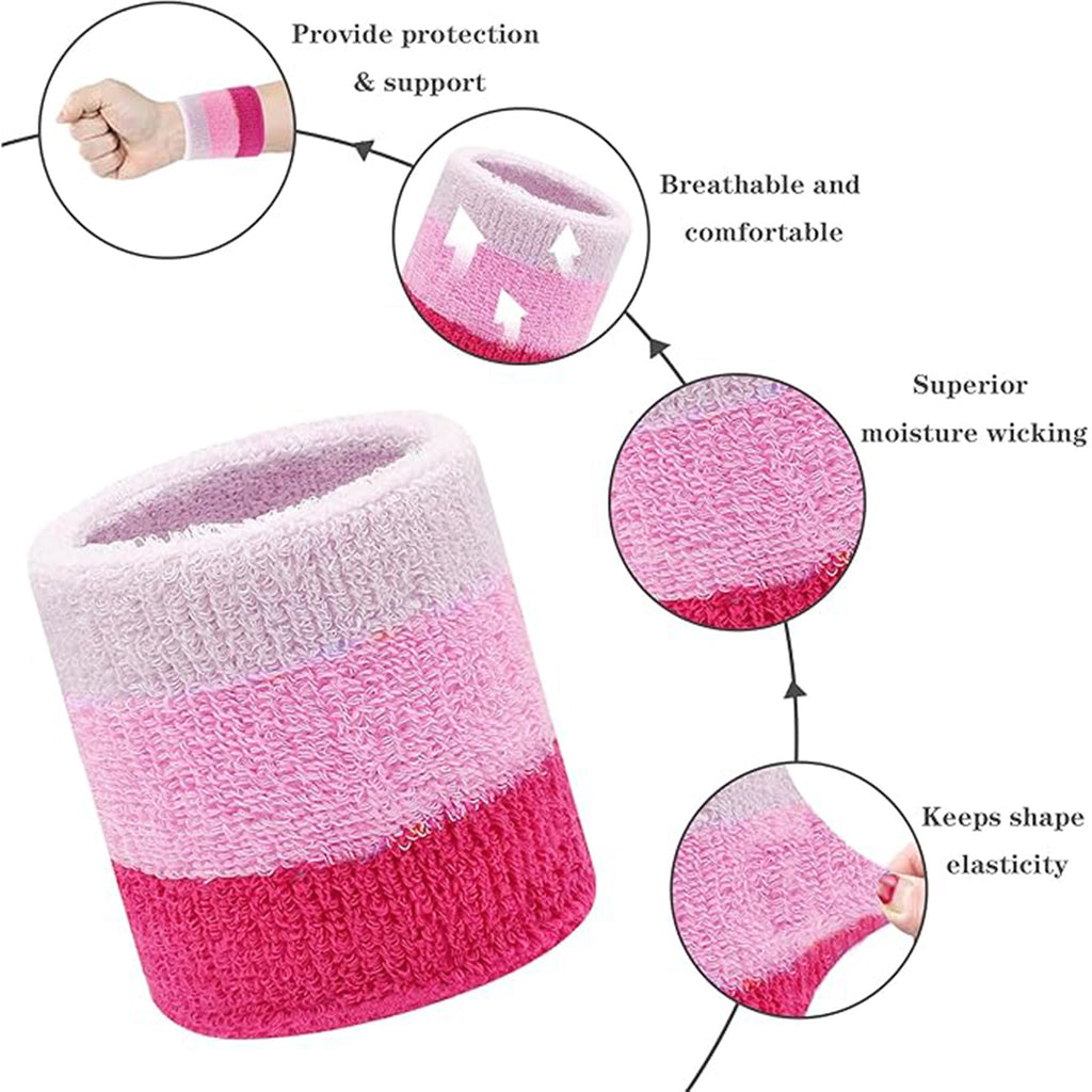 Cotton Sweat-Absorbent Wristband