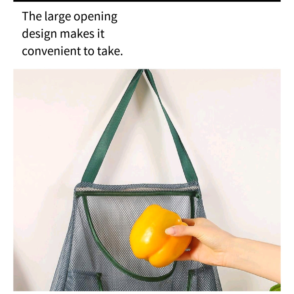 Portable Fruit And Vegetable Storage Hanging Bag