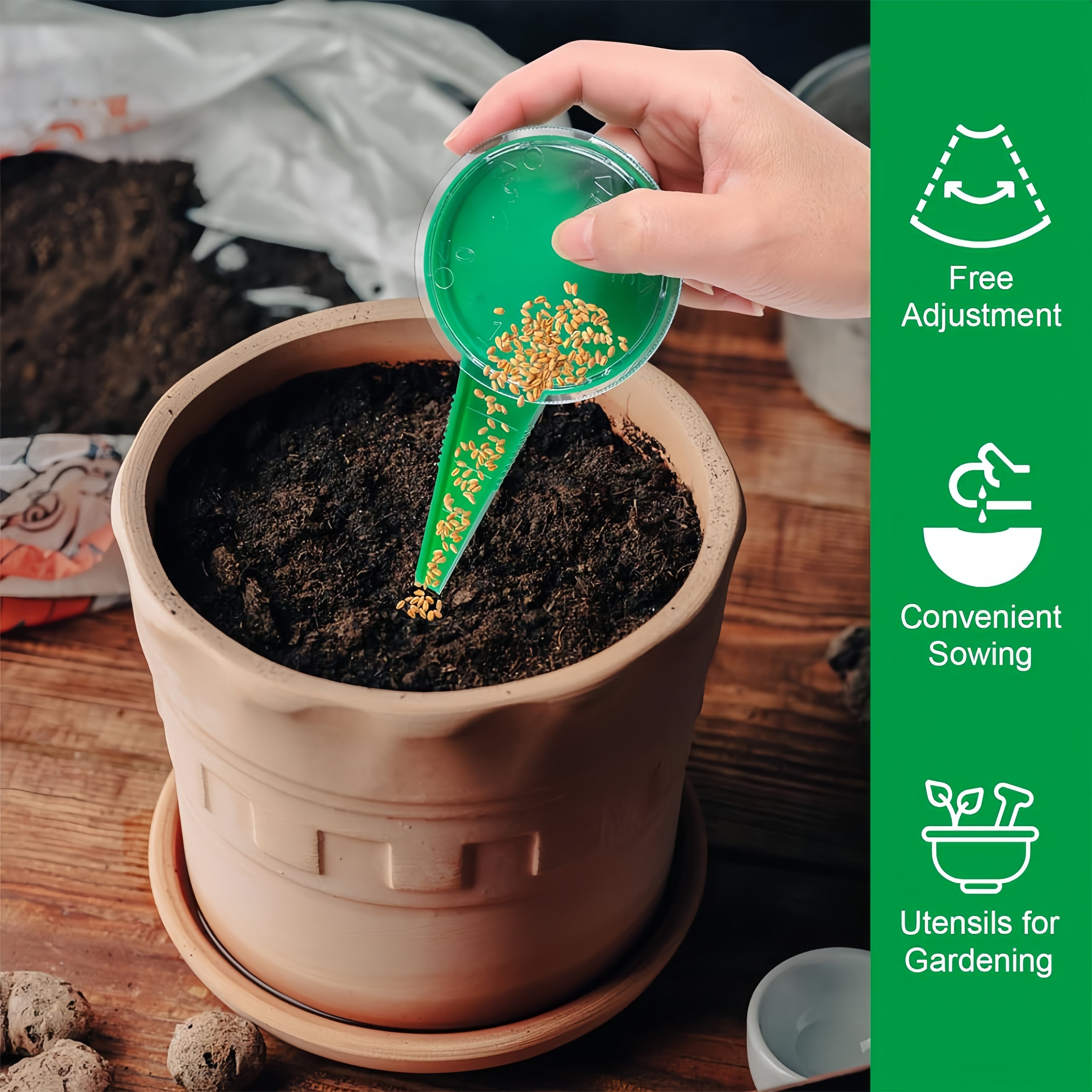 Sowing Garden Plant Seed Dispenser