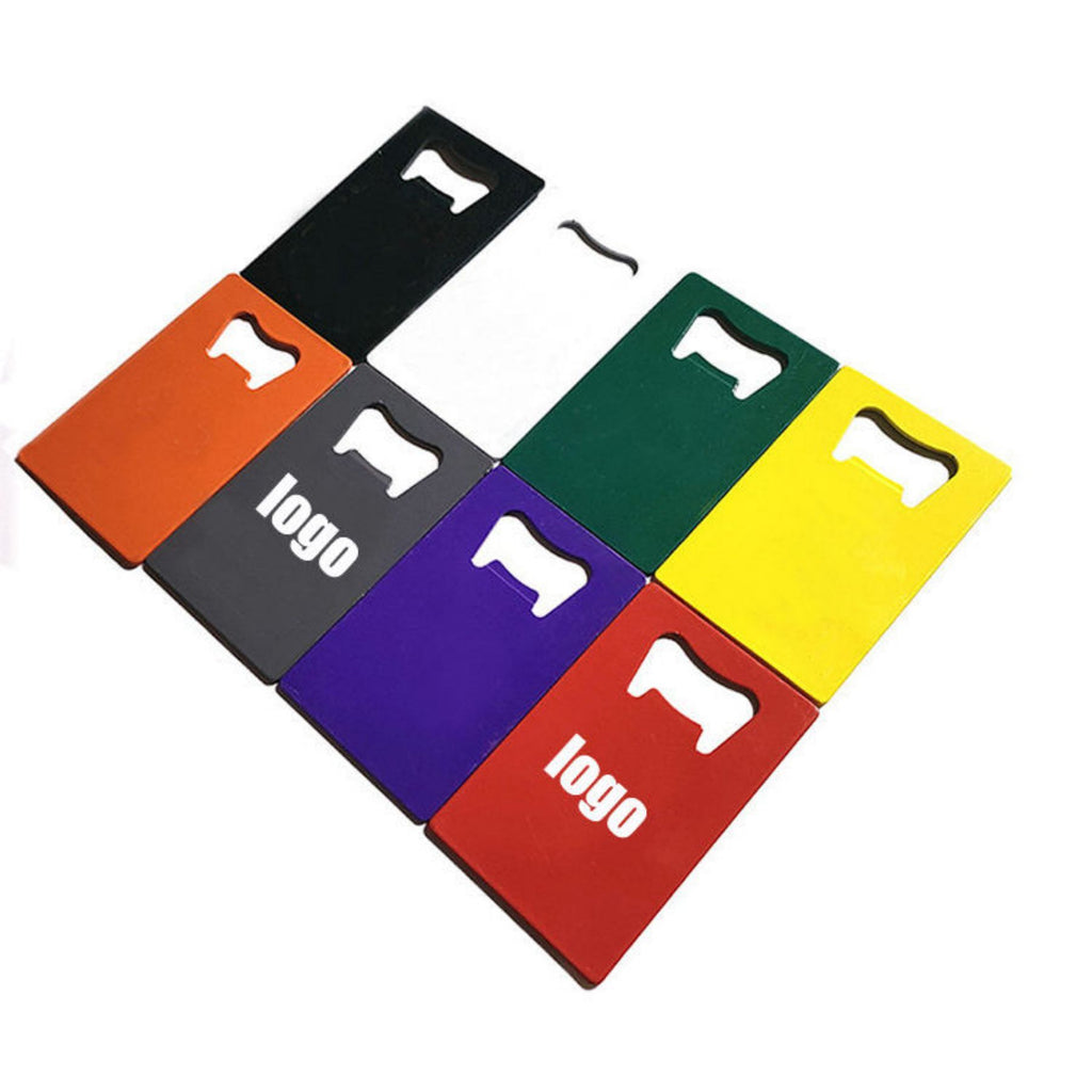 Steel Blank Bottle Opener Business Card