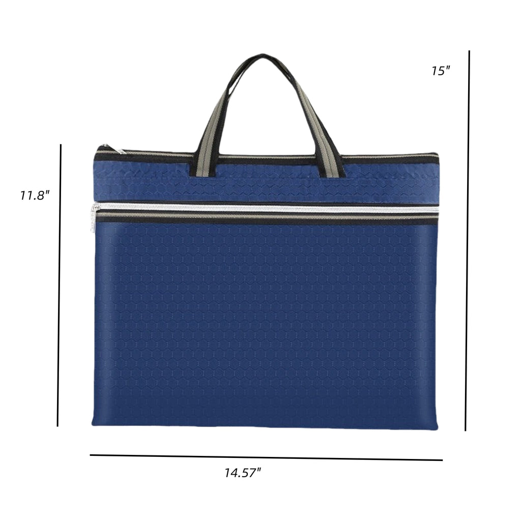 Oxford Fabric Document Sleeve with Zipper