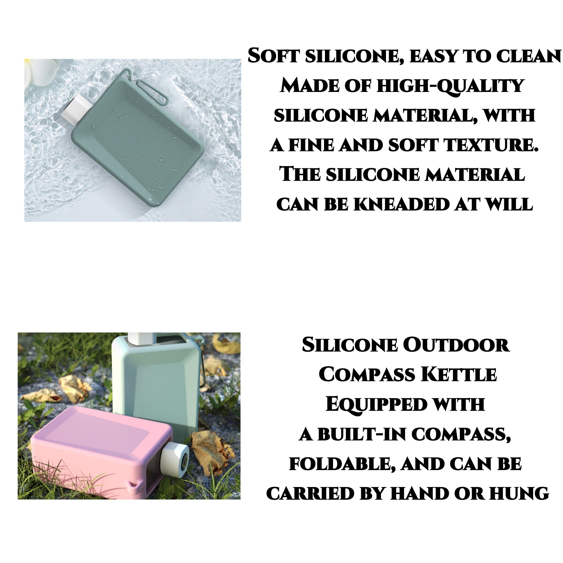 Silicone Hiking Water Cup