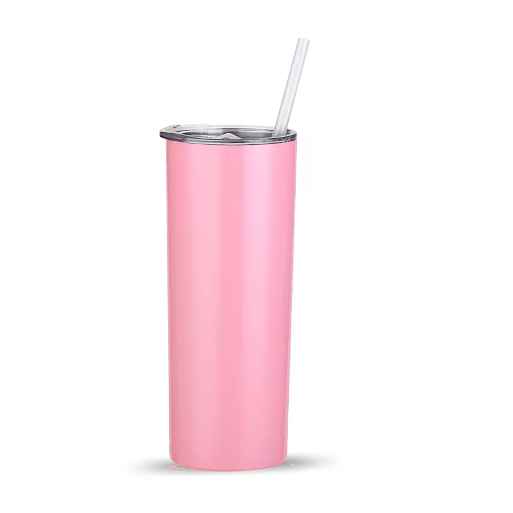 20oz Stainless Steel Skinny Tumbler With Straw