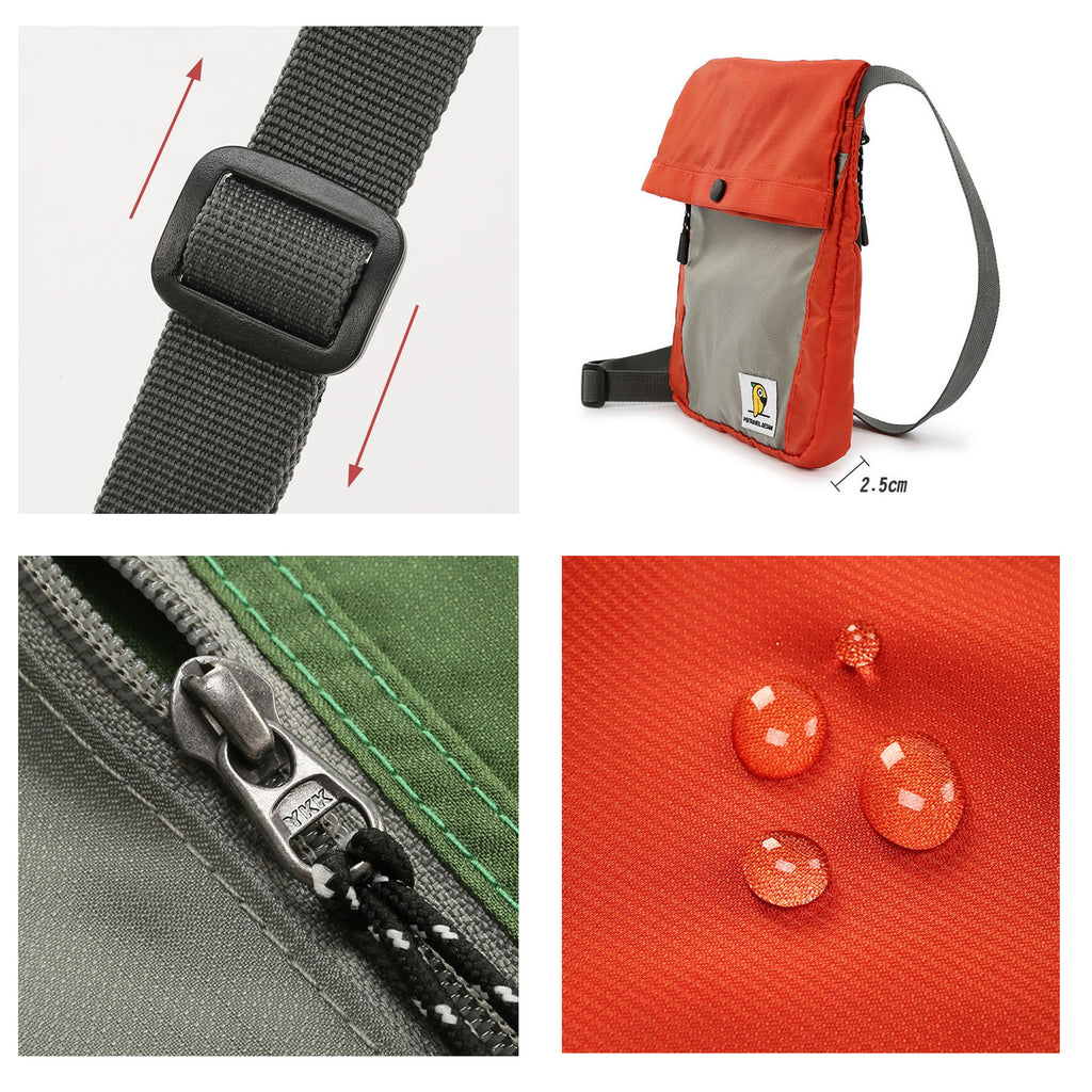 Flip Slim Travel Outdoor Sports Fashion Youth Crossbody Bag