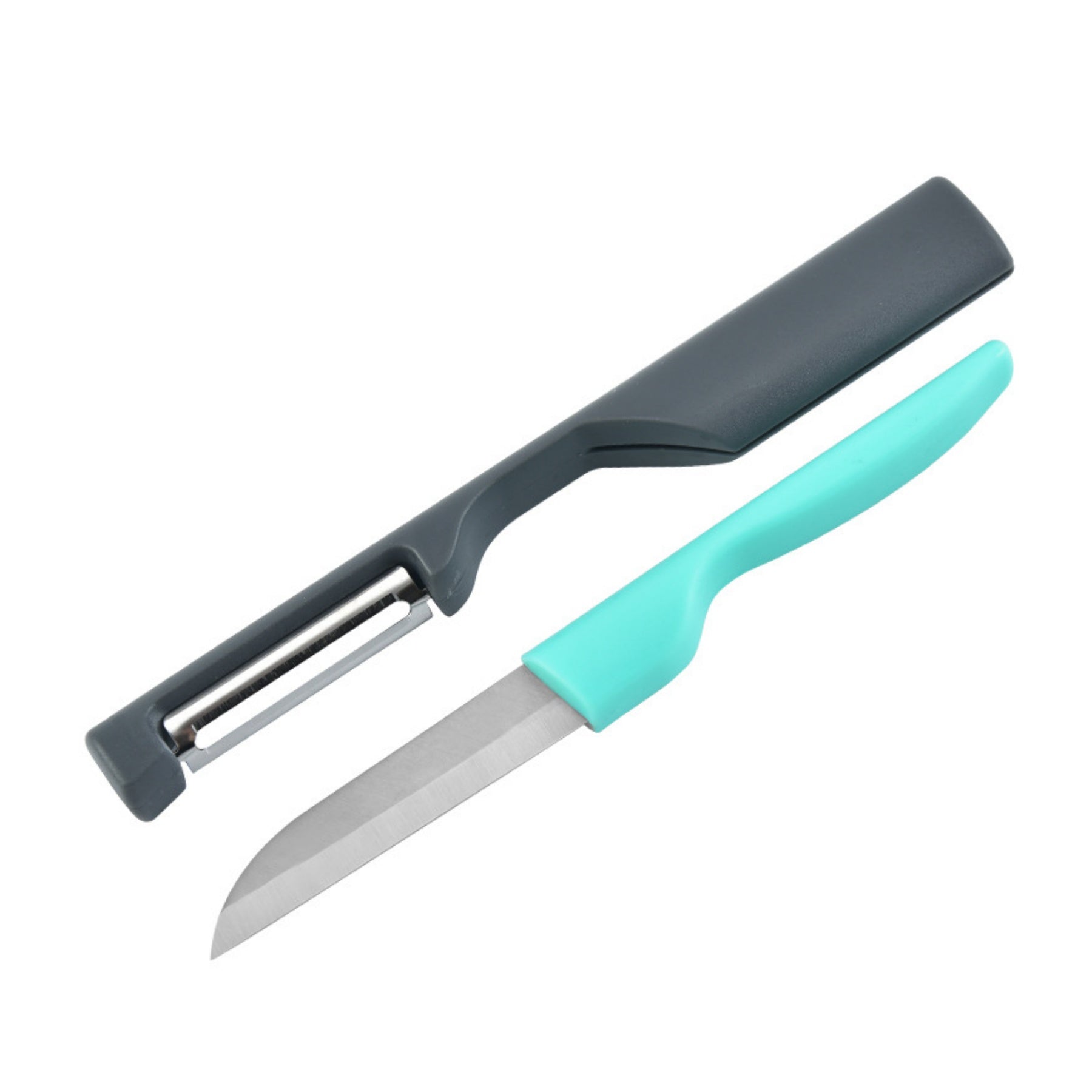 Stainless Steel Two - in - One Peeler
