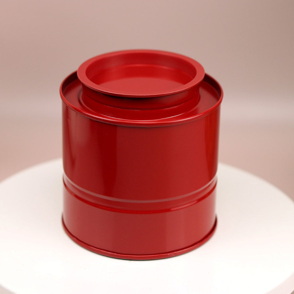 Solid-color Tin box