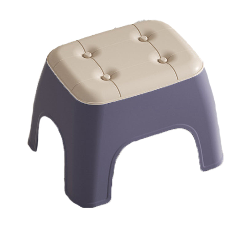 Home Plastic Small Square Stool