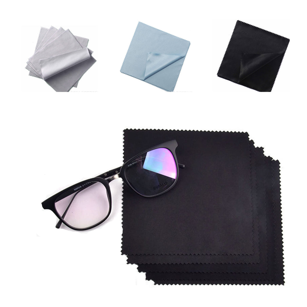 MagicFiber White Microfiber Cleaning Cloth for Glasses