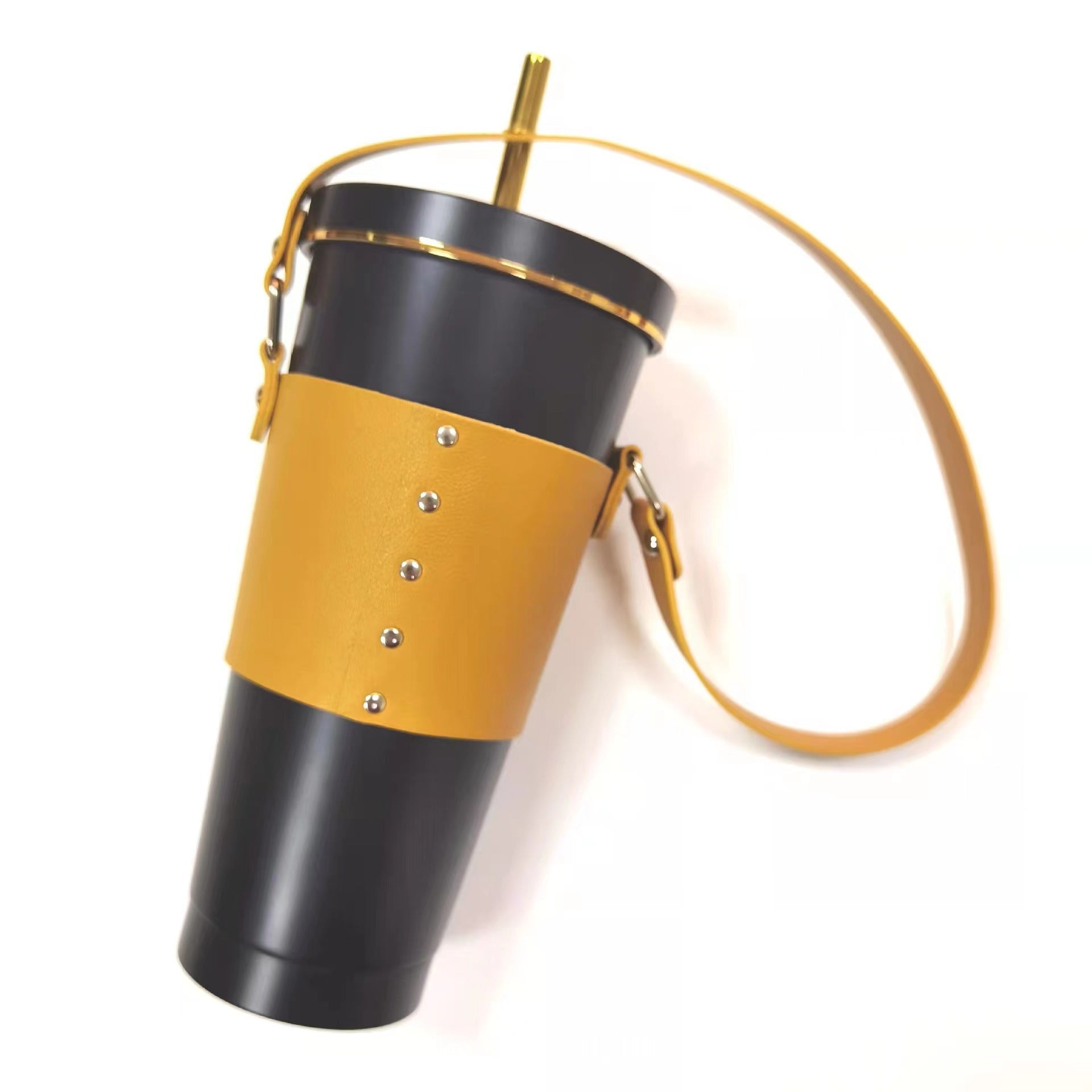 Leather Bottle Sleeves With Handle