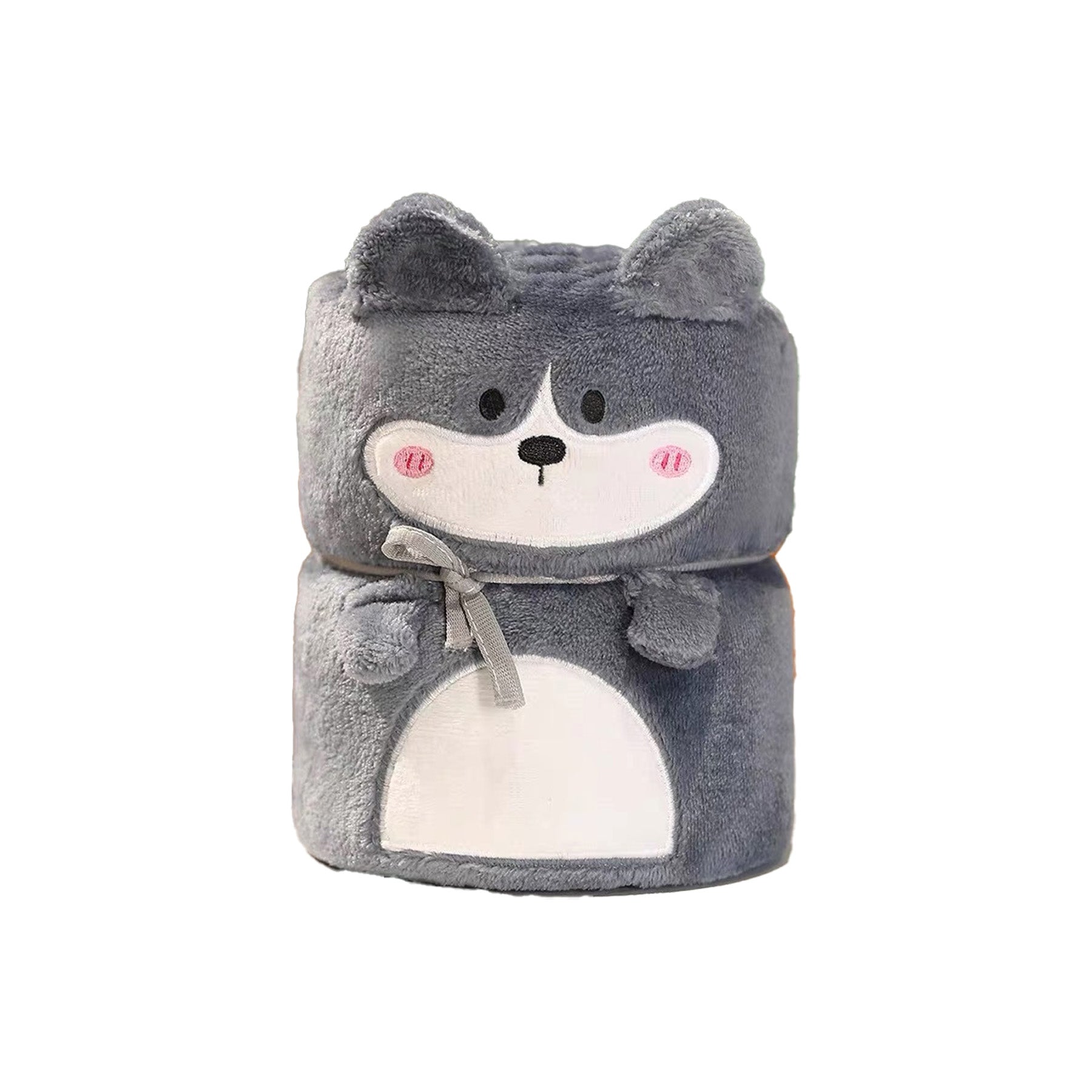 Cute Flannel Blanket Roll
