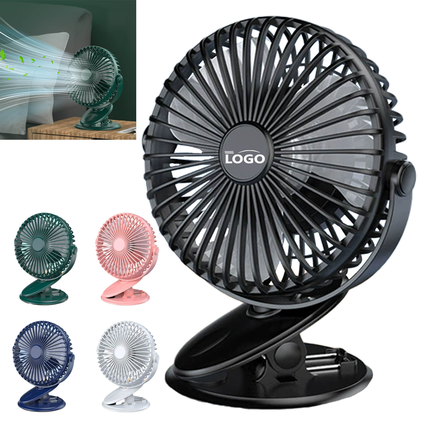 Compact USB Desk Fan