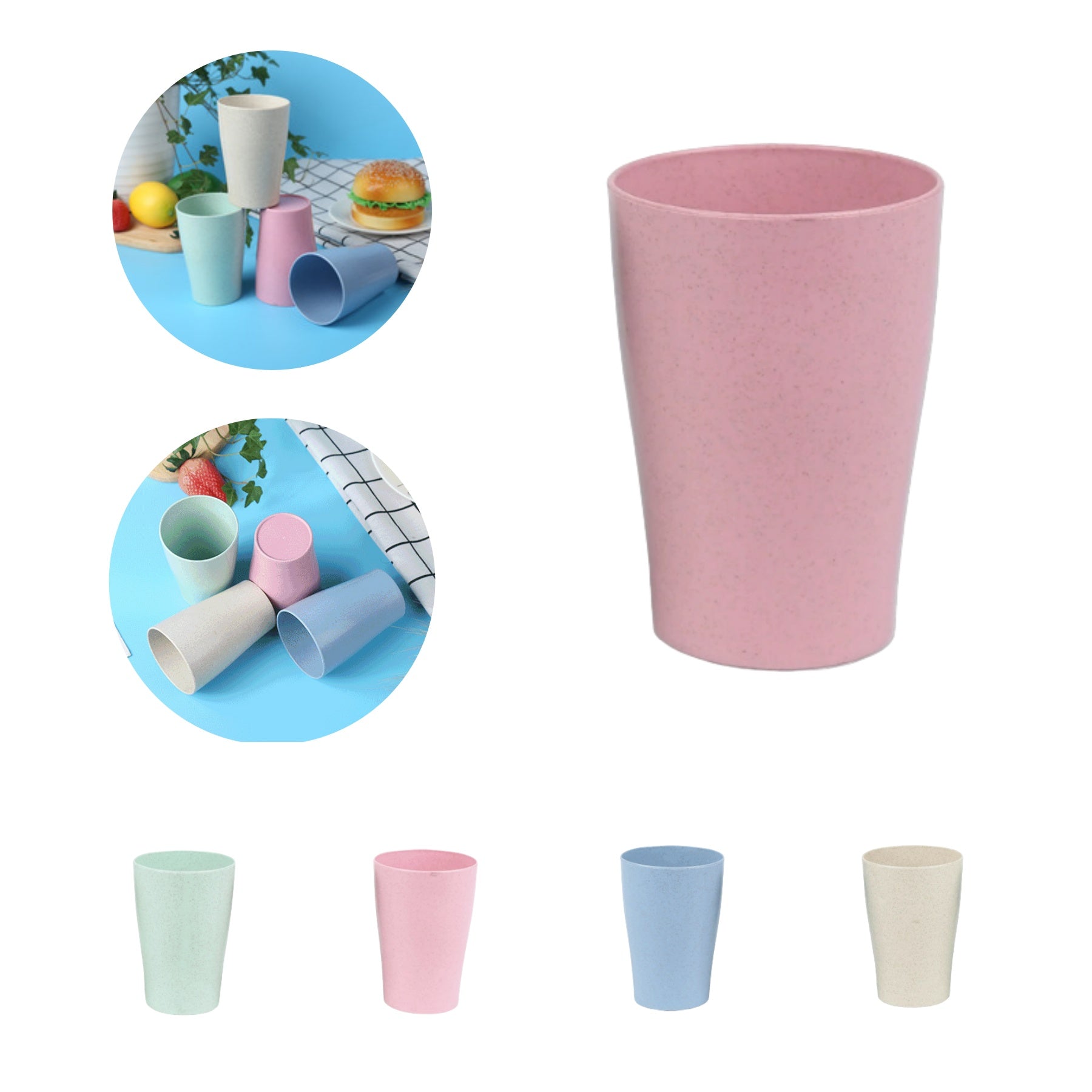 Wheat Straw Water Cup