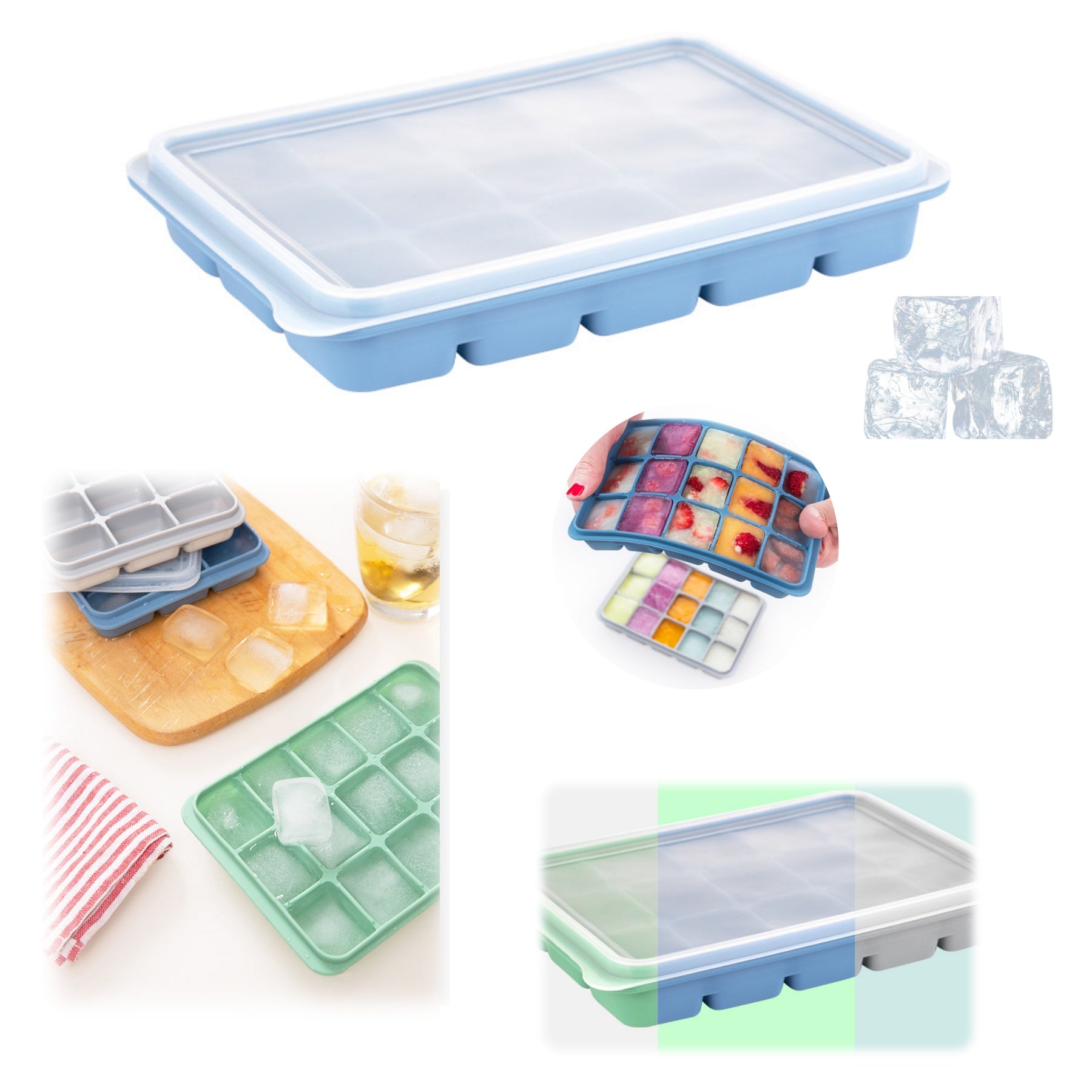 Silicone Ice Cube Mold