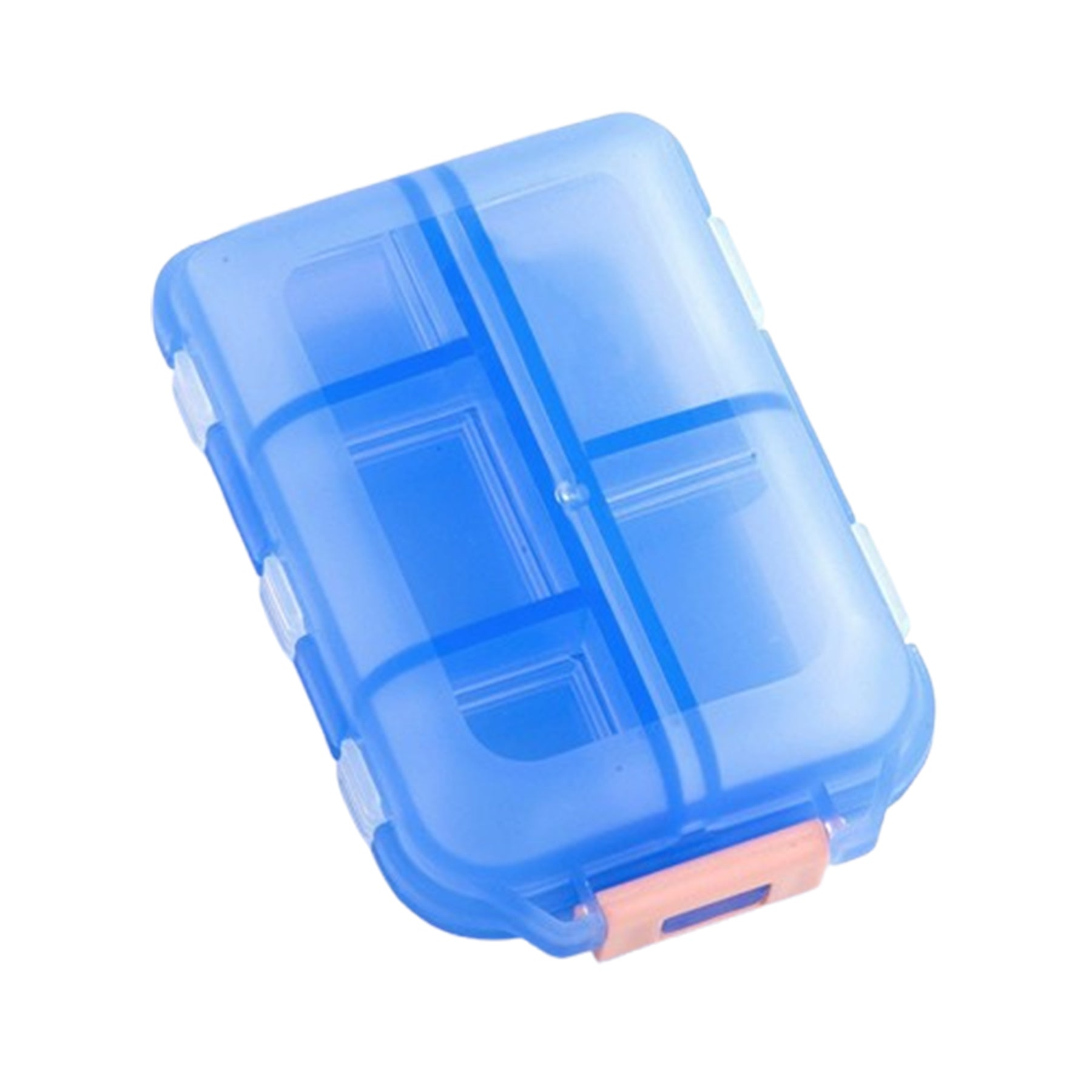 10 Compartments Travel Pill Organizer Box