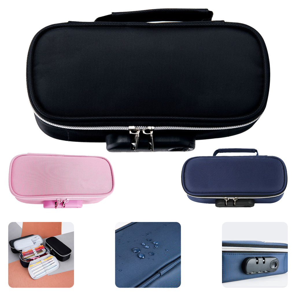Pencil Case With A Combination Lock