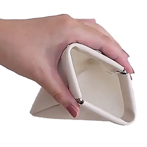 Automatic Closing Data Cable Lipstick Earphone Storage Bag