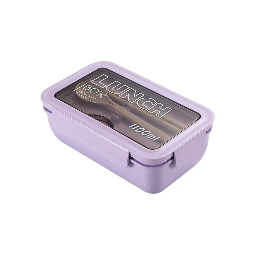 Portable Lunch Box With Lids Utensils